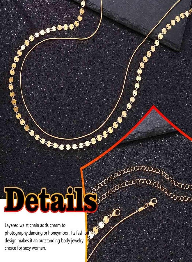 REETAN Gold Belly Wasit Chain Bikini Sandbeach Body Accessories for Women - Image 5